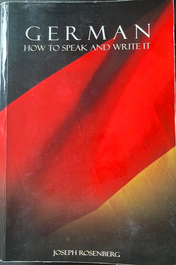 german how to speak and write it sample